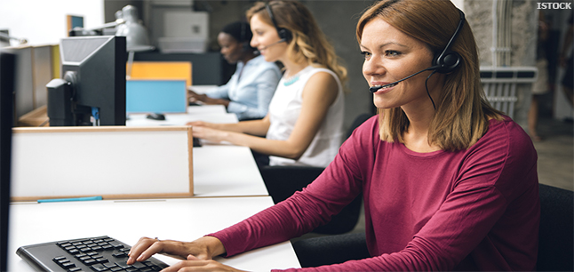 Telesales Person Image